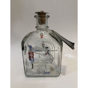 Vintage Nutcracker Hans Christian Anderson 7" Bottle Holme Gaard 488 Denmark